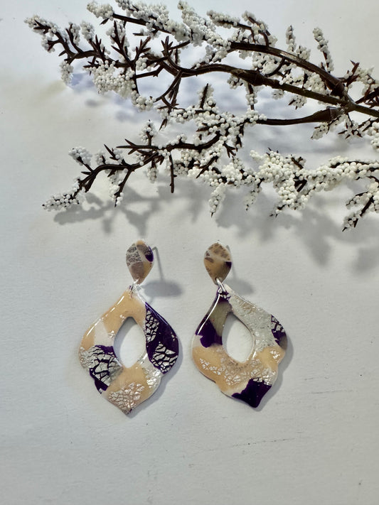 Vanessa - Beautiful Handmade Clay Earrings
