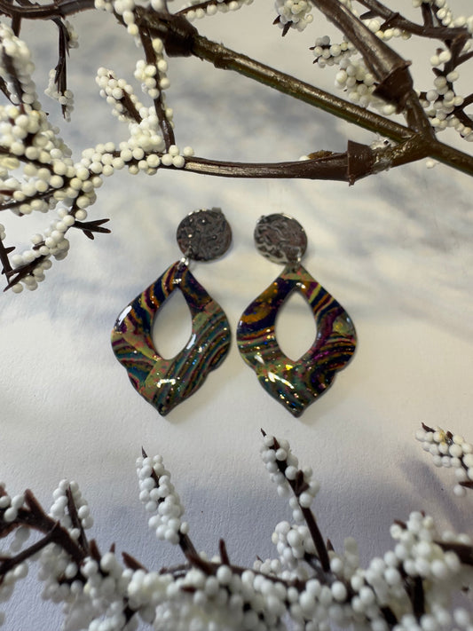 Ivy - Handmade Clay Earrings