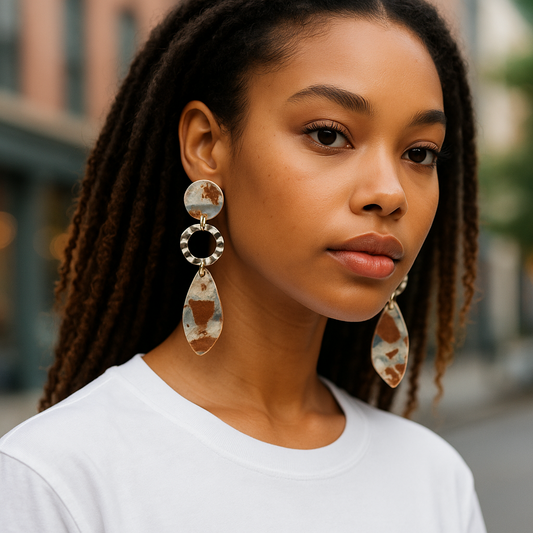Ami - Elegant Clay Handmade Earrings