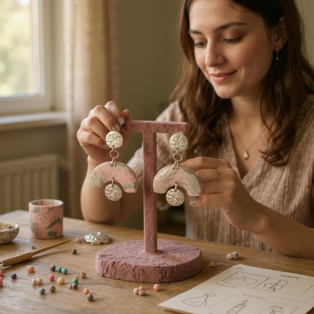 Aria - Luxury Handmade Clay Earrings