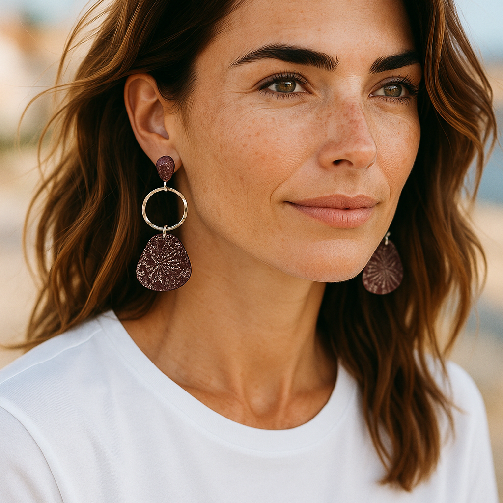 Clara - Night Stile Handmade Clay Earrings