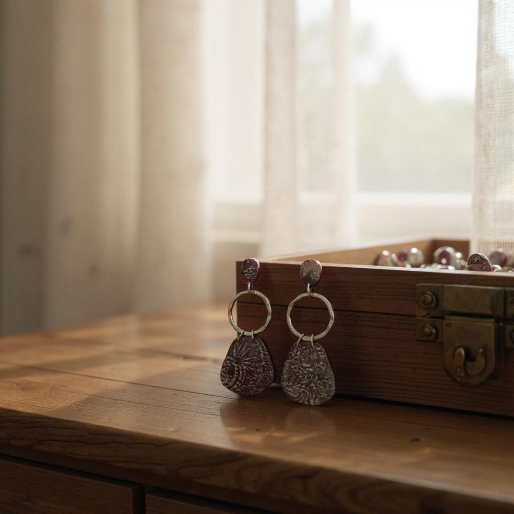 Clara - Night Stile Handmade Clay Earrings
