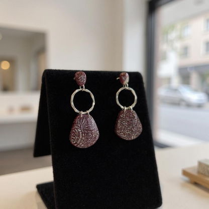 Clara - Night Stile Handmade Clay Earrings