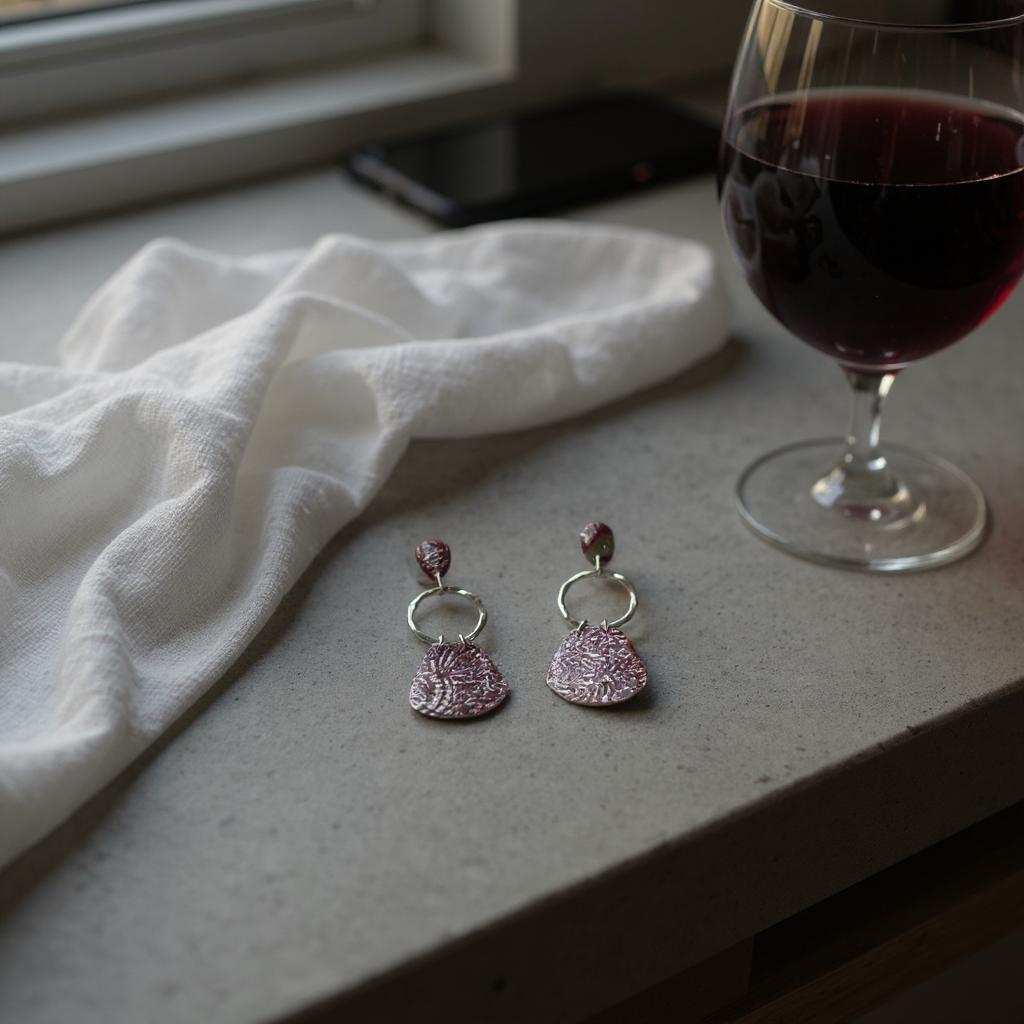 Clara - Night Stile Handmade Clay Earrings