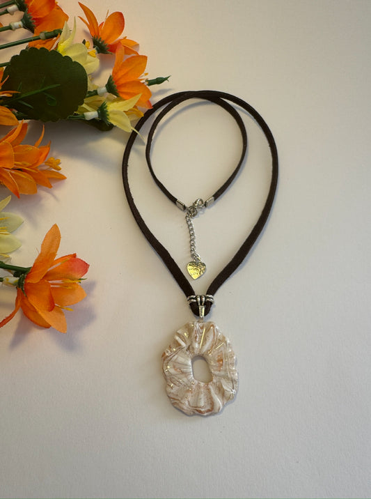 Summer Time - Handmade Polymer Clay Necklace